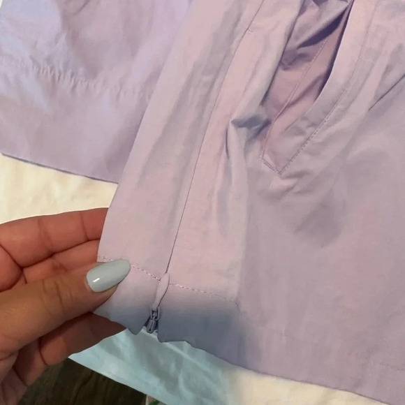 Eileen fisher Light Organic Cotton Nylon Popover Jacket - Picture 6 of 10